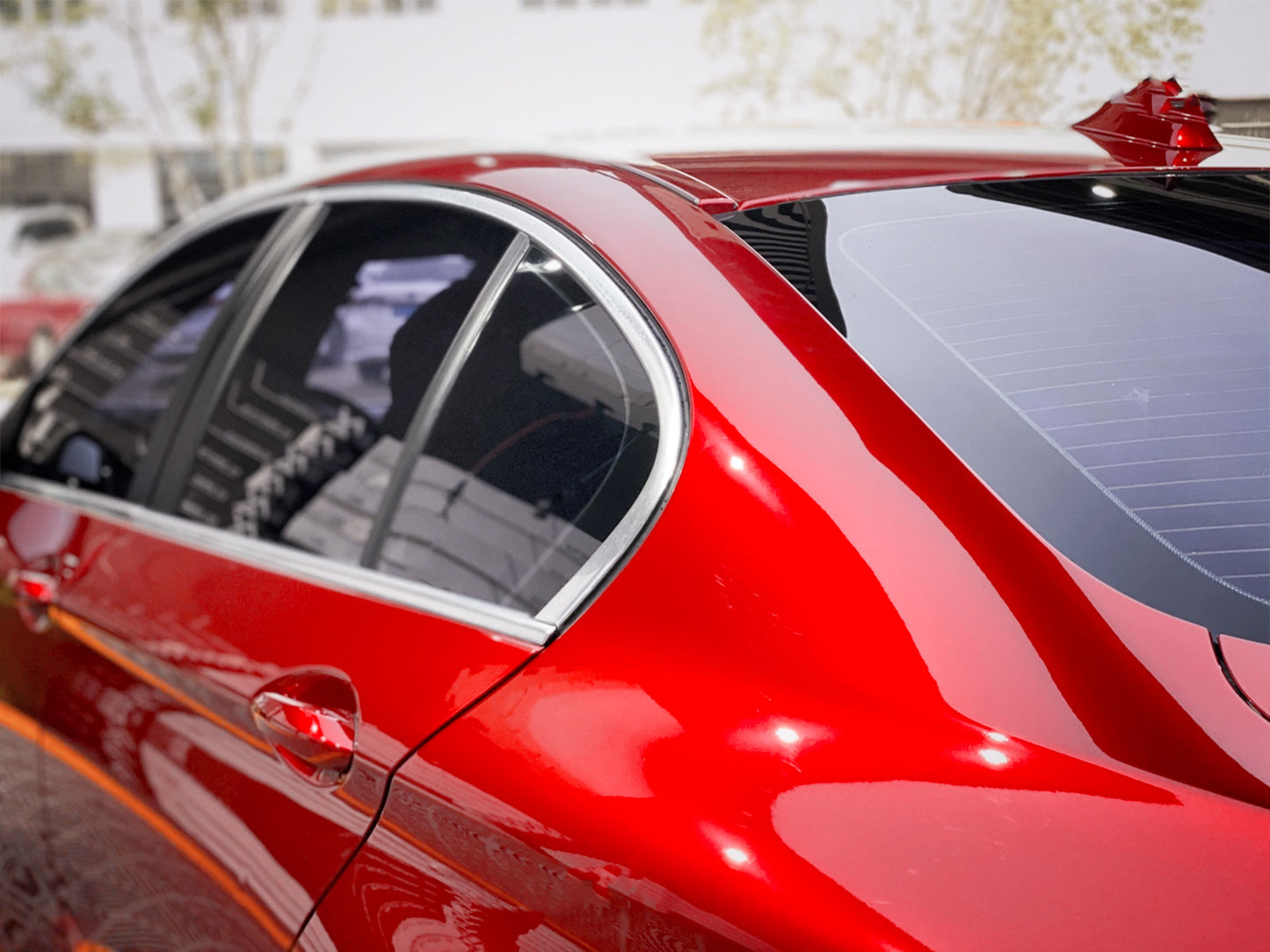 Super Gloss Metallic Soul Red Vinyl Wrap