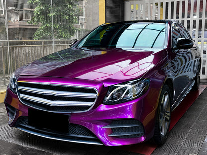 Super Gloss Metallic Magenta Purple Vinyl Wrap