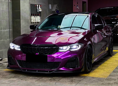 Super Gloss Metallic Magenta Purple Vinyl Wrap