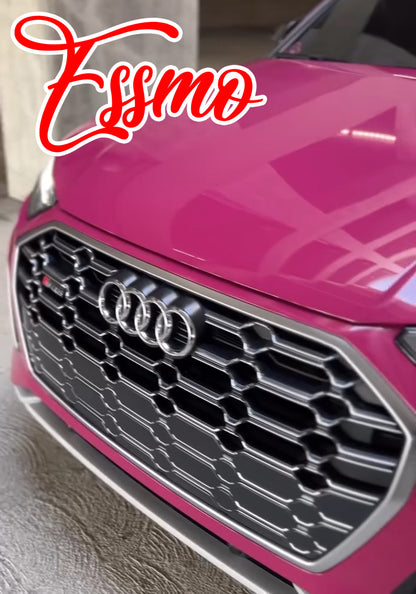 PET Super Gloss Ruby Star Red Vinyl Wrap