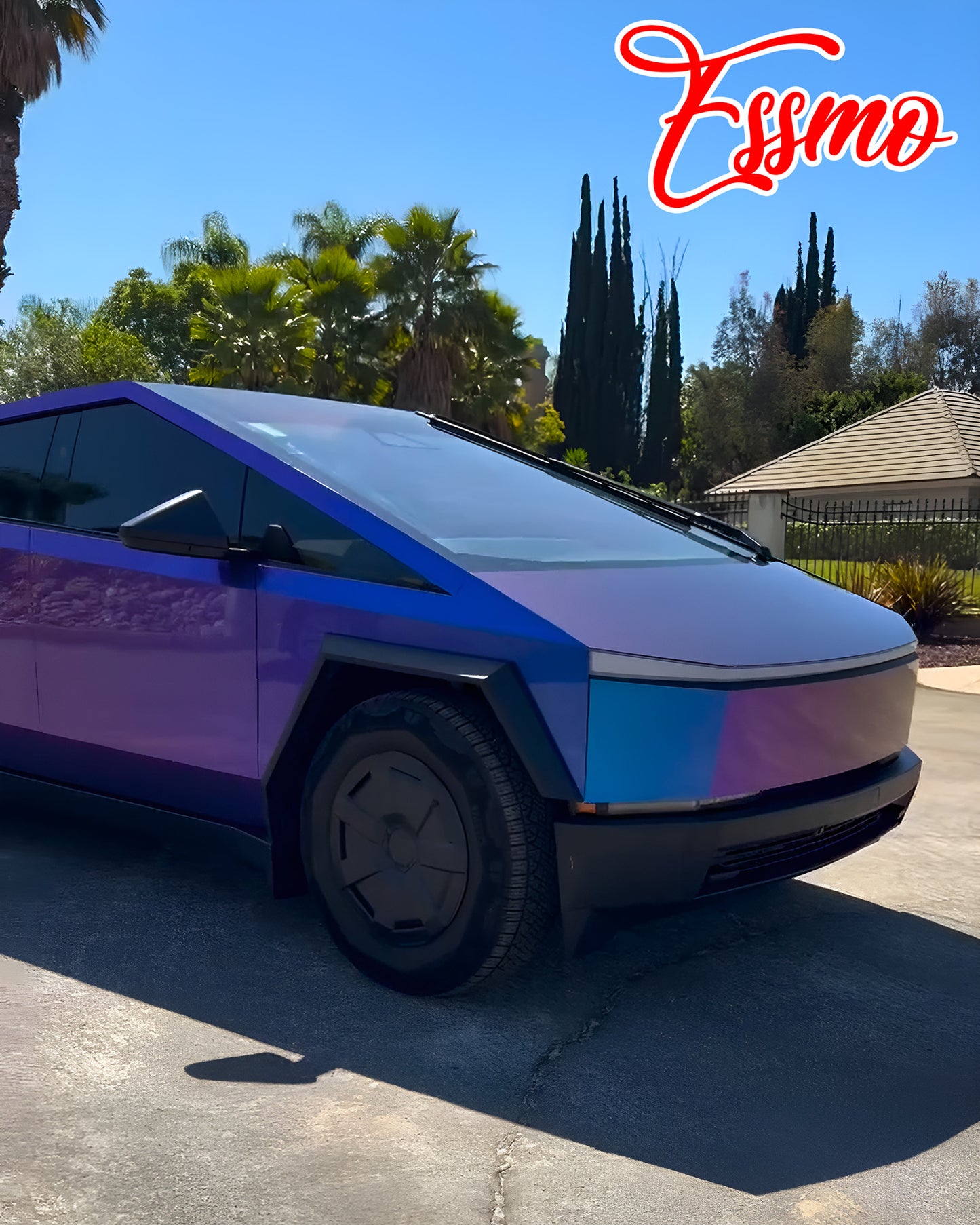 Galaxy Dust Gloss Magic Blue Dry Apply PPF TPU Paint Protection Film