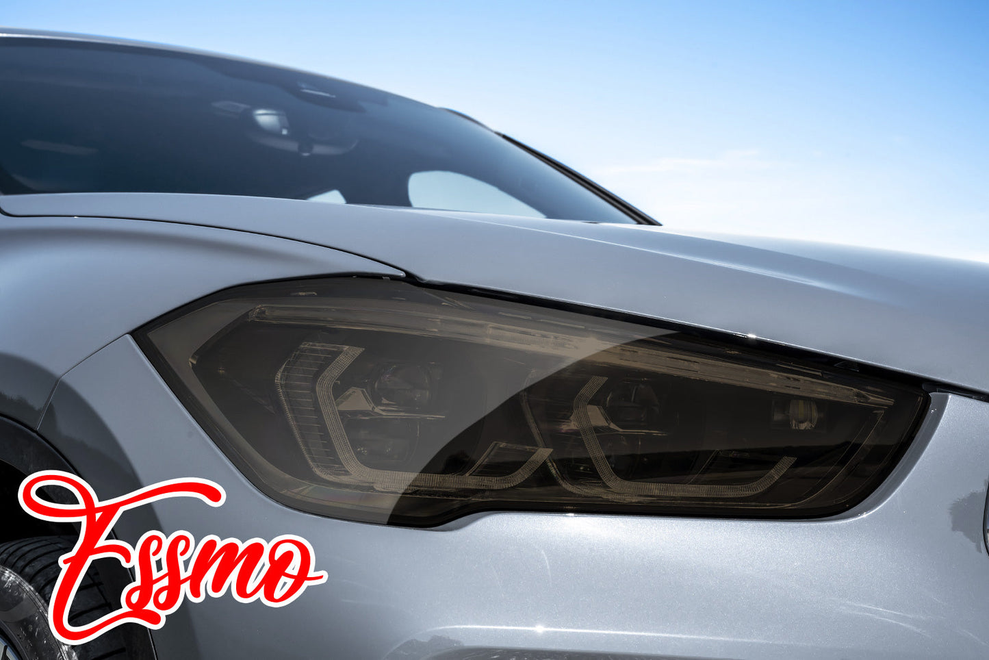 TPU Gloss Headlight Dark PPF Tint Film