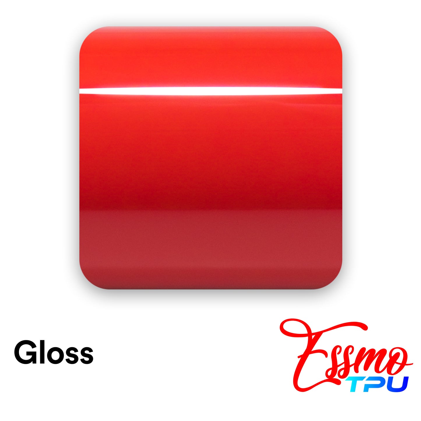 Gloss Racing Red Dry Apply PPF TPU Paint Protection Film