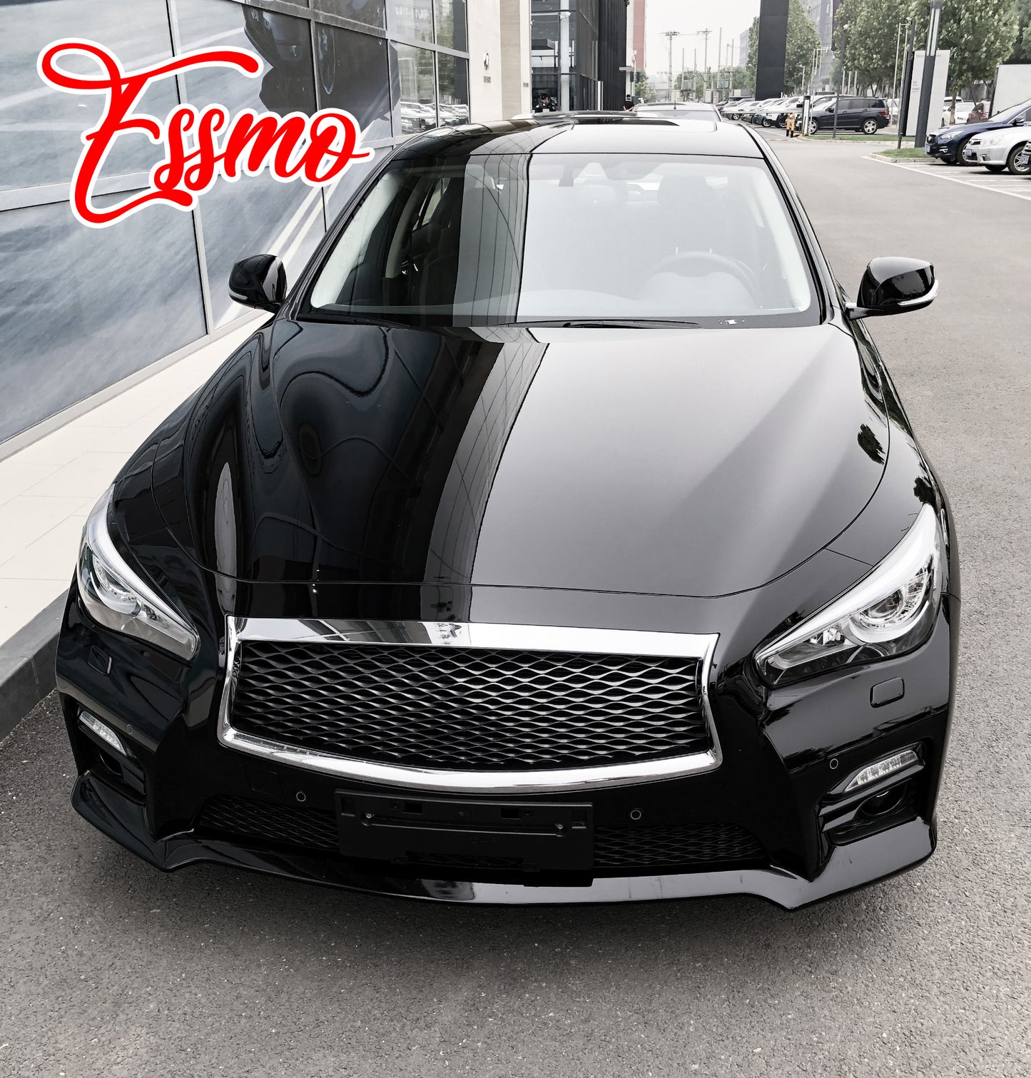 Gloss Piano Black Dry Apply PPF TPU Paint Protection Film