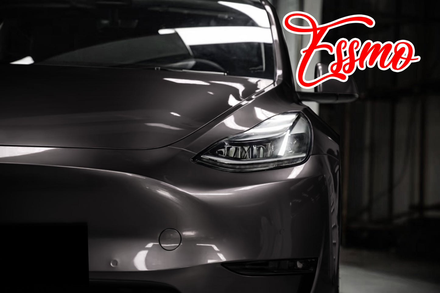 Liquid Metallic Gunmetal Gray Dry Apply PPF TPU Paint Protection Film
