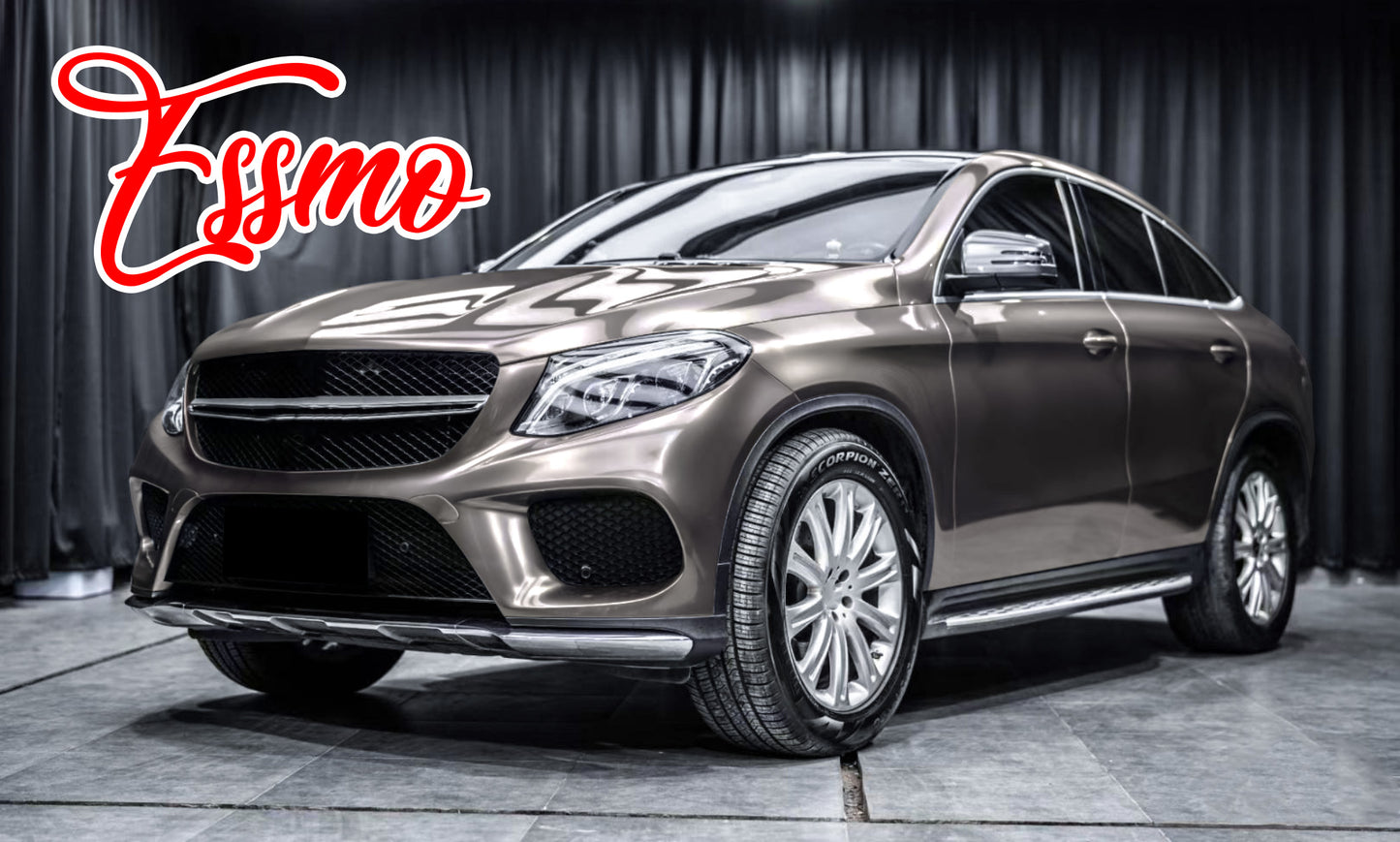 Liquid Metallic Antique Silver Dry Apply PPF TPU Paint Protection Film