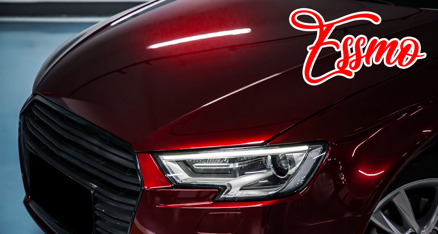 Liquid Metallic Dragon Blood Red Dry Apply PPF TPU Paint Protection Film