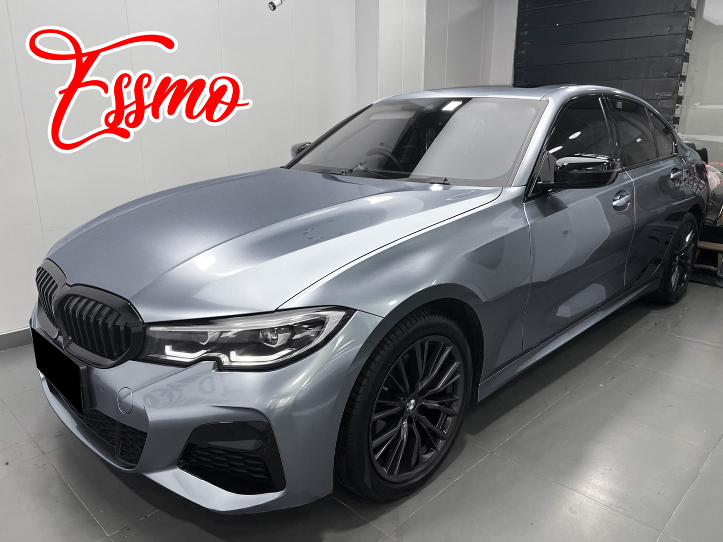 Gloss Metallic GT Silver Dry Apply PPF TPU Paint Protection Film