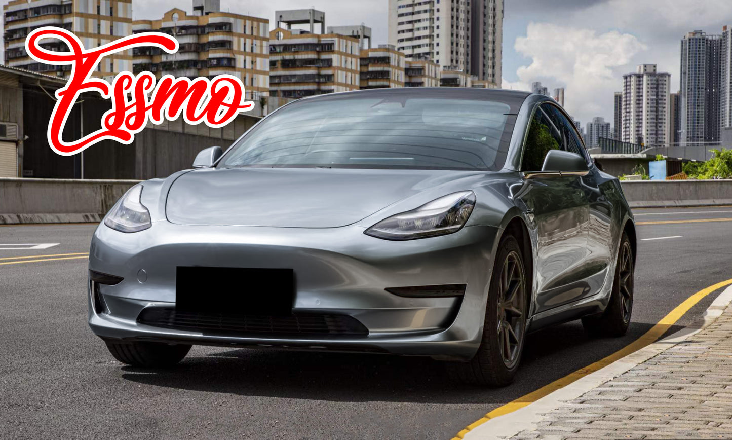 Gloss Metallic GT Silver Dry Apply PPF TPU Paint Protection Film