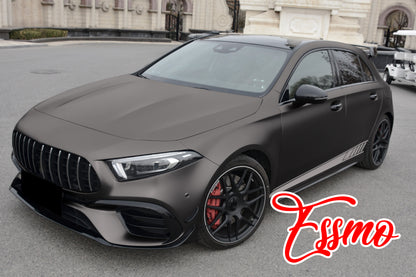 Matte Metallic Gunmetal Gray Dry Apply PPF TPU Paint Protection Film