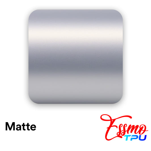 Matte Silver Mercury Dry Apply PPF TPU Paint Protection Film