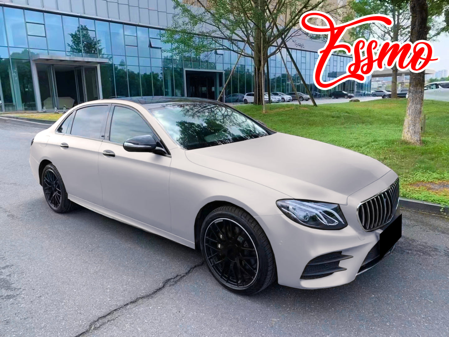 Matte Silver Mercury Dry Apply PPF TPU Paint Protection Film