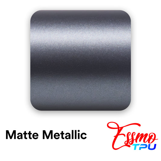 Matte Metallic Selenite Gray Dry Apply PPF TPU Paint Protection Film
