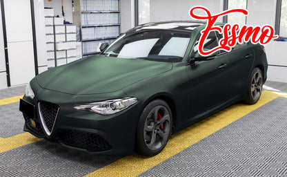 Matte Metallic Jasper Green Dry Apply PPF TPU Paint Protection Film