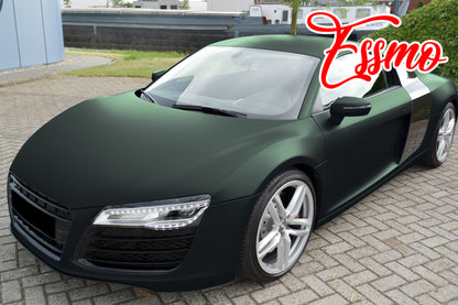 Matte Metallic Jasper Green Dry Apply PPF TPU Paint Protection Film