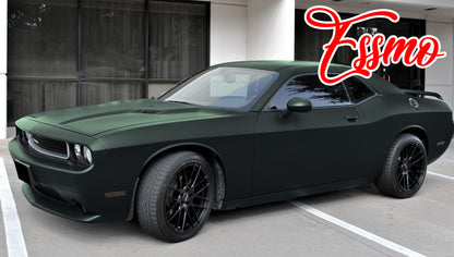 Matte Metallic Jasper Green Dry Apply PPF TPU Paint Protection Film