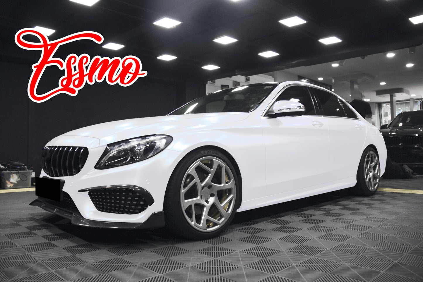 Matte Metallic Mineral White Dry Apply PPF TPU Paint Protection Film