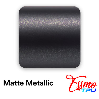Matte Metallic Stellar Black Dry Apply PPF TPU Paint Protection Film
