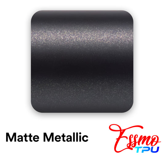 Matte Metallic Stellar Black Dry Apply PPF TPU Paint Protection Film