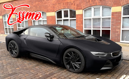 Matte Metallic Stellar Black Dry Apply PPF TPU Paint Protection Film