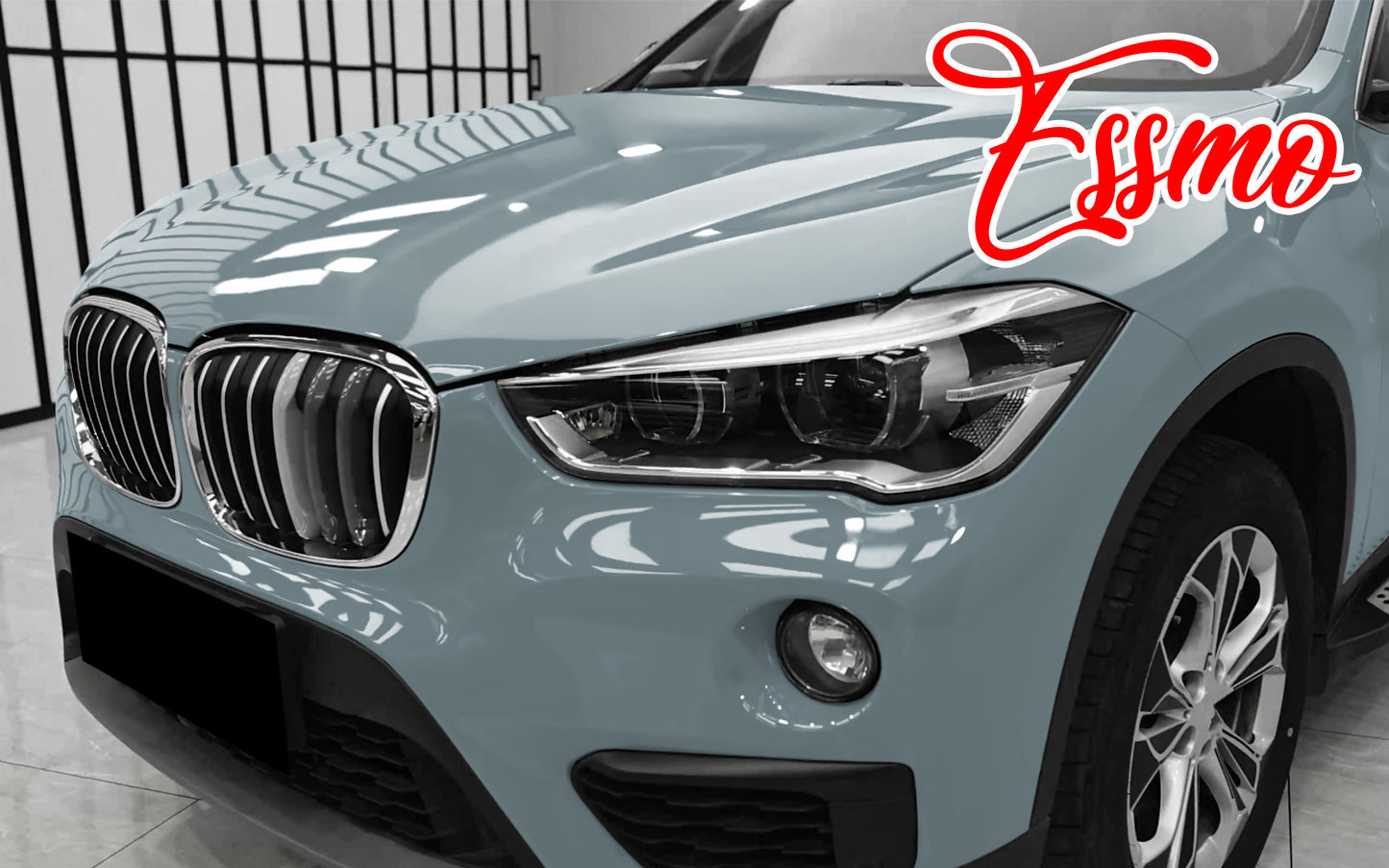 Gloss Autumn Blue Dry Apply PPF TPU Paint Protection Film