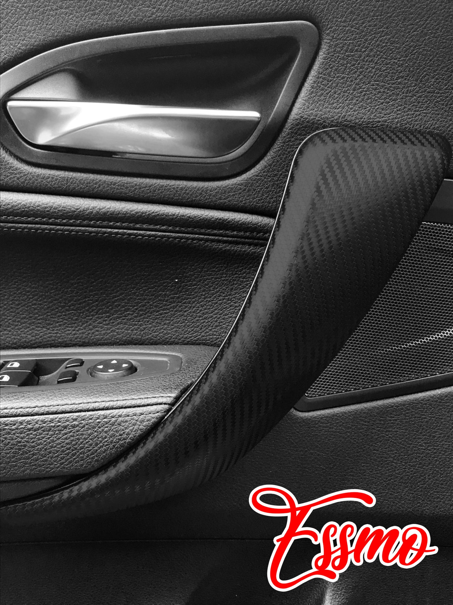 Carbon Fiber Matte Black Dry Apply PPF TPU Paint Protection Film