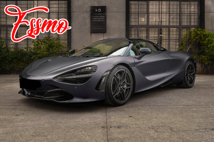 Matte Metallic Steel Gray Dry Apply PPF TPU Paint Protection Film