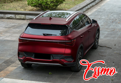 Matte Dragon Blood Red Dry Apply PPF TPU Paint Protection Film