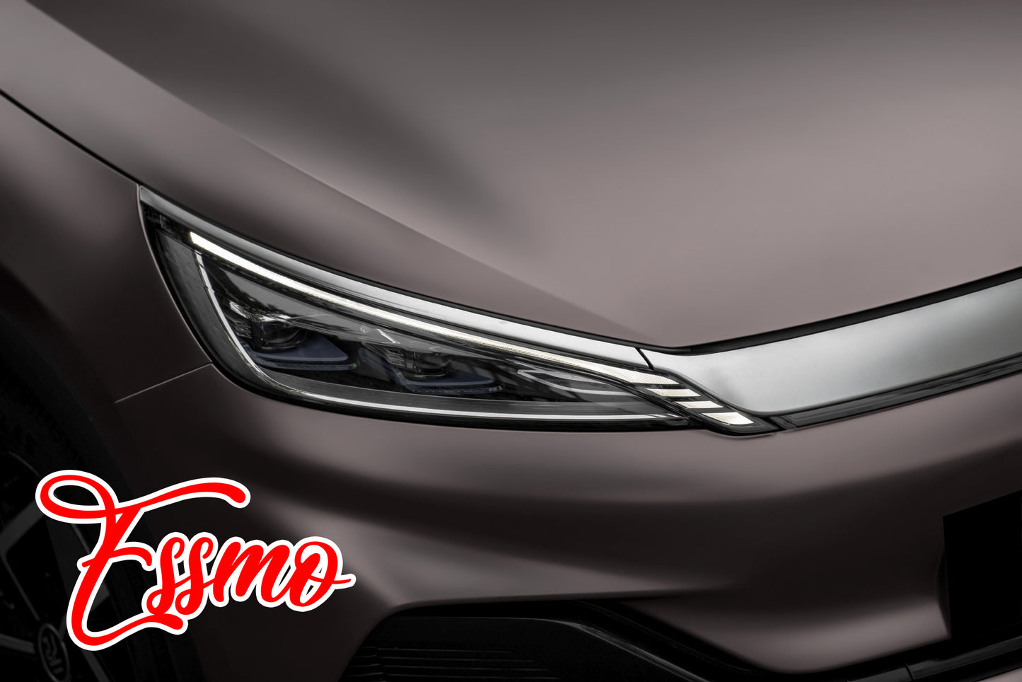 Matte Tungsten Gray Dry Apply PPF TPU Paint Protection Film