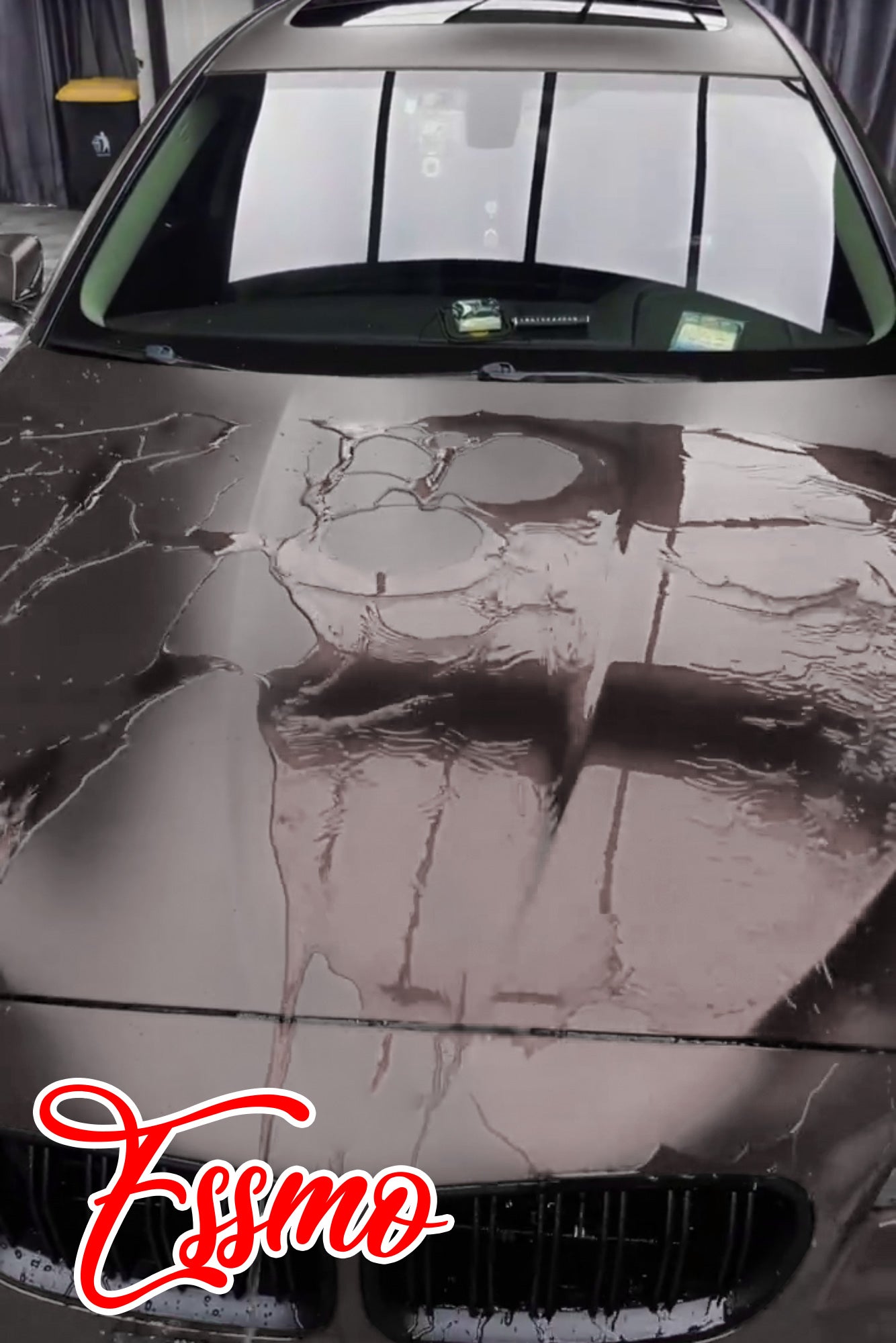 Matte Tungsten Gray Dry Apply PPF TPU Paint Protection Film
