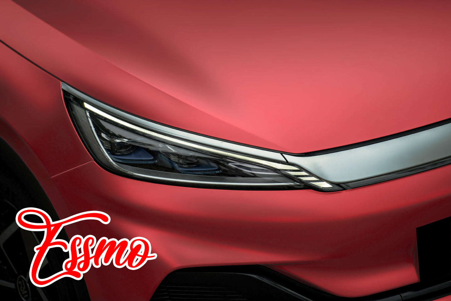 Matte Romanee Red Dry Apply PPF TPU Paint Protection Film