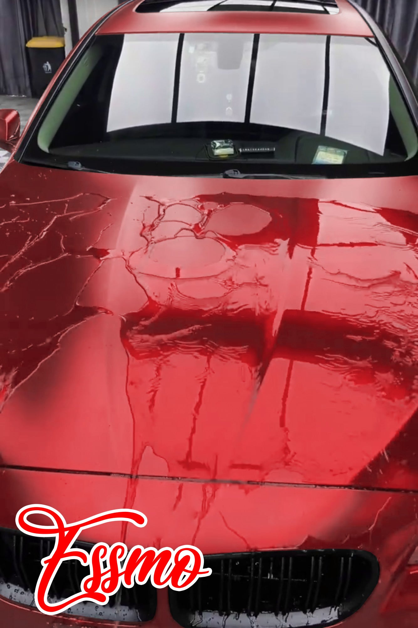 Matte Romanee Red Dry Apply PPF TPU Paint Protection Film