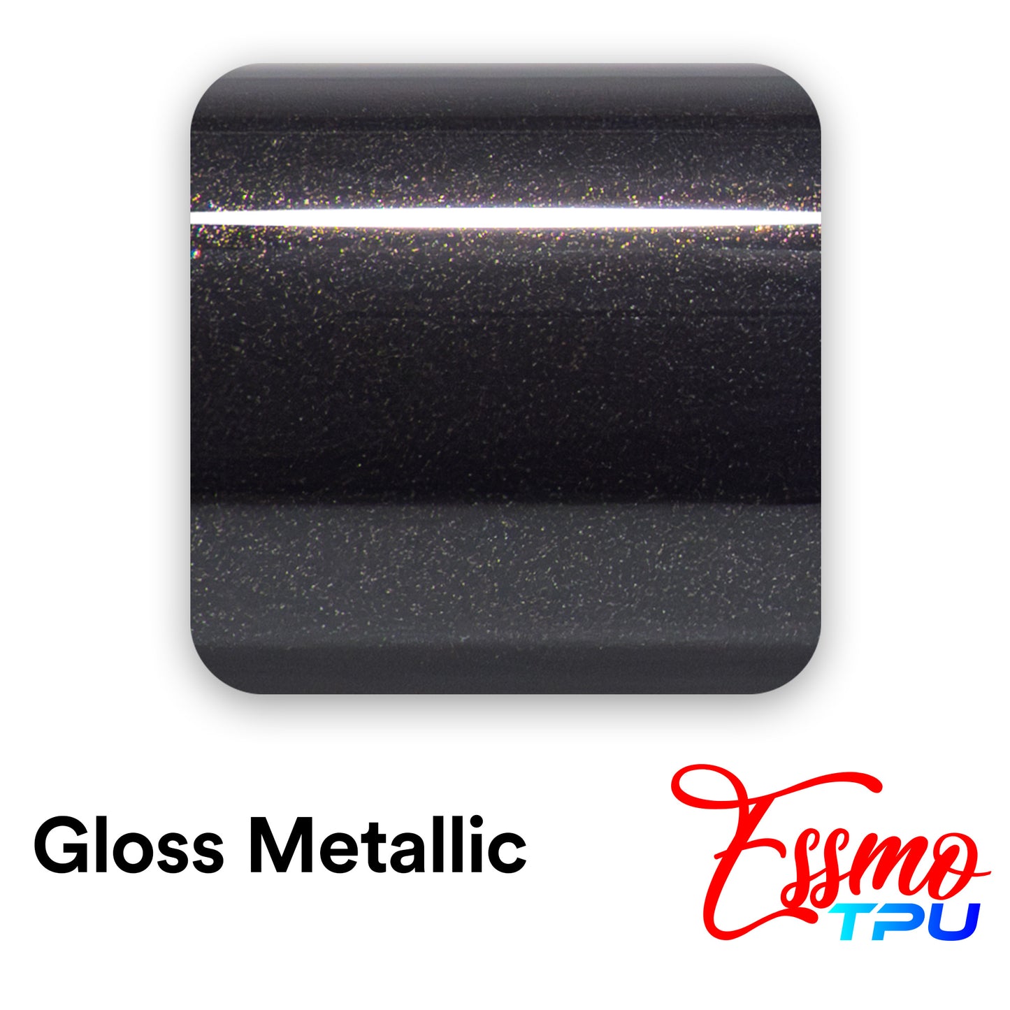 Gloss Metallic Graphite Gray Dry Apply PPF TPU Paint Protection Film
