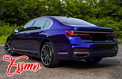 Gloss Metallic Royal Indigo Blue Dry Apply PPF TPU Paint Protection Film