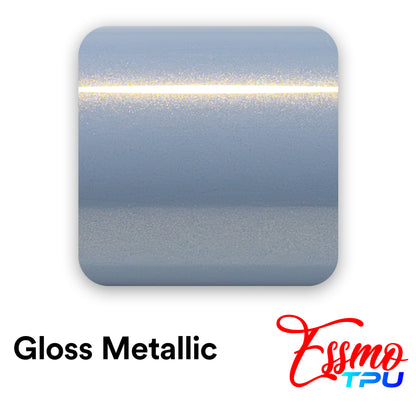 Gloss Metallic Shark Blue Dry Apply PPF TPU Paint Protection Film