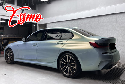 Gloss Metallic Shark Blue Dry Apply PPF TPU Paint Protection Film