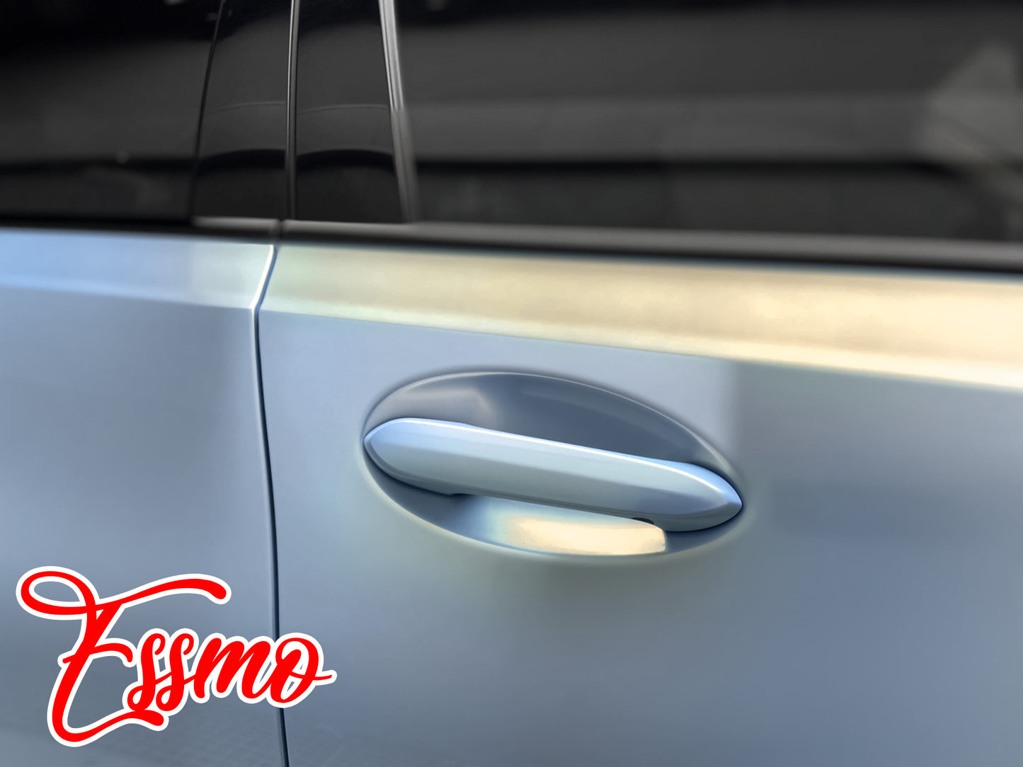 Gloss Metallic Shark Blue Dry Apply PPF TPU Paint Protection Film