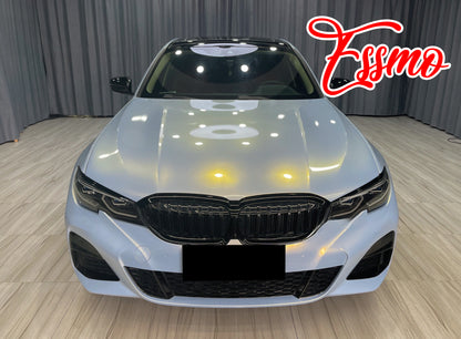 Gloss Metallic Shark Blue Dry Apply PPF TPU Paint Protection Film