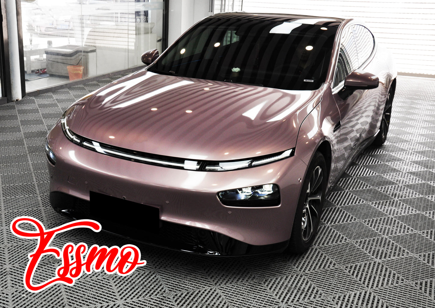 Gloss Metallic Frozen Berry Dry Apply PPF TPU Paint Protection Film