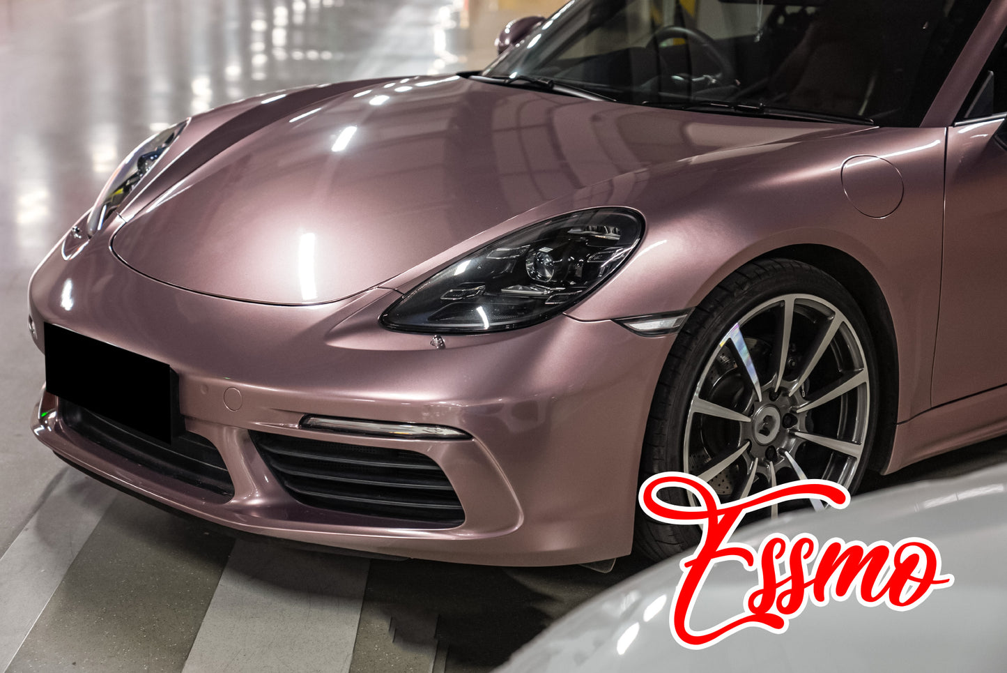 Gloss Metallic Frozen Berry Dry Apply PPF TPU Paint Protection Film