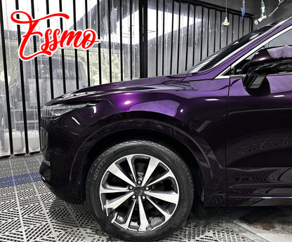 Gloss Metallic Midnight Purple Dry Apply PPF TPU Paint Protection Film