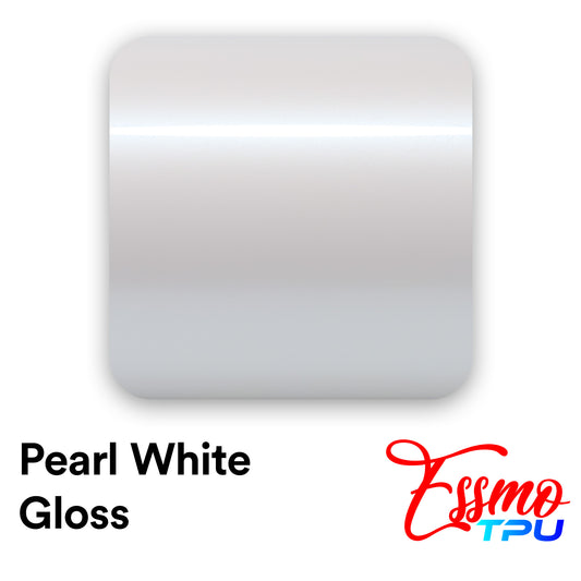 Pearl White Gloss White Dry Apply PPF TPU Paint Protection Film