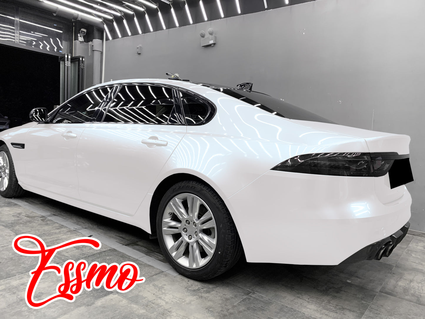 Pearl White Gloss White Dry Apply PPF TPU Paint Protection Film