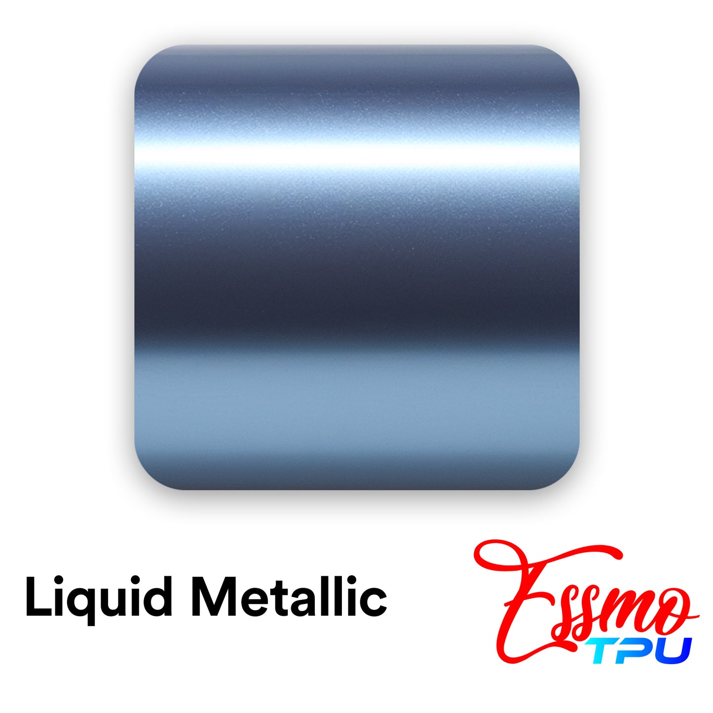 Liquid Metallic Glacier Blue Dry Apply PPF TPU Paint Protection Film