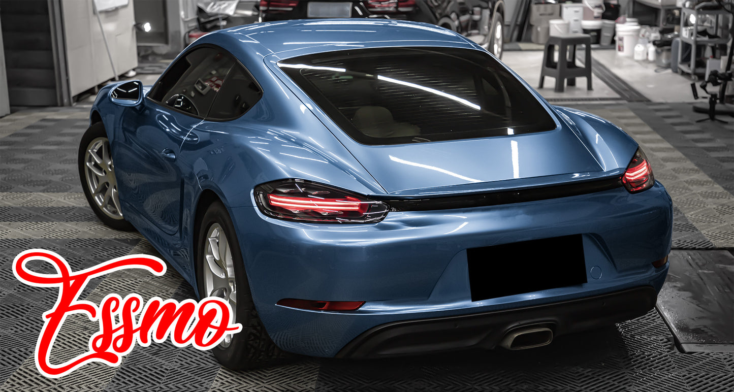 Liquid Metallic Glacier Blue Dry Apply PPF TPU Paint Protection Film