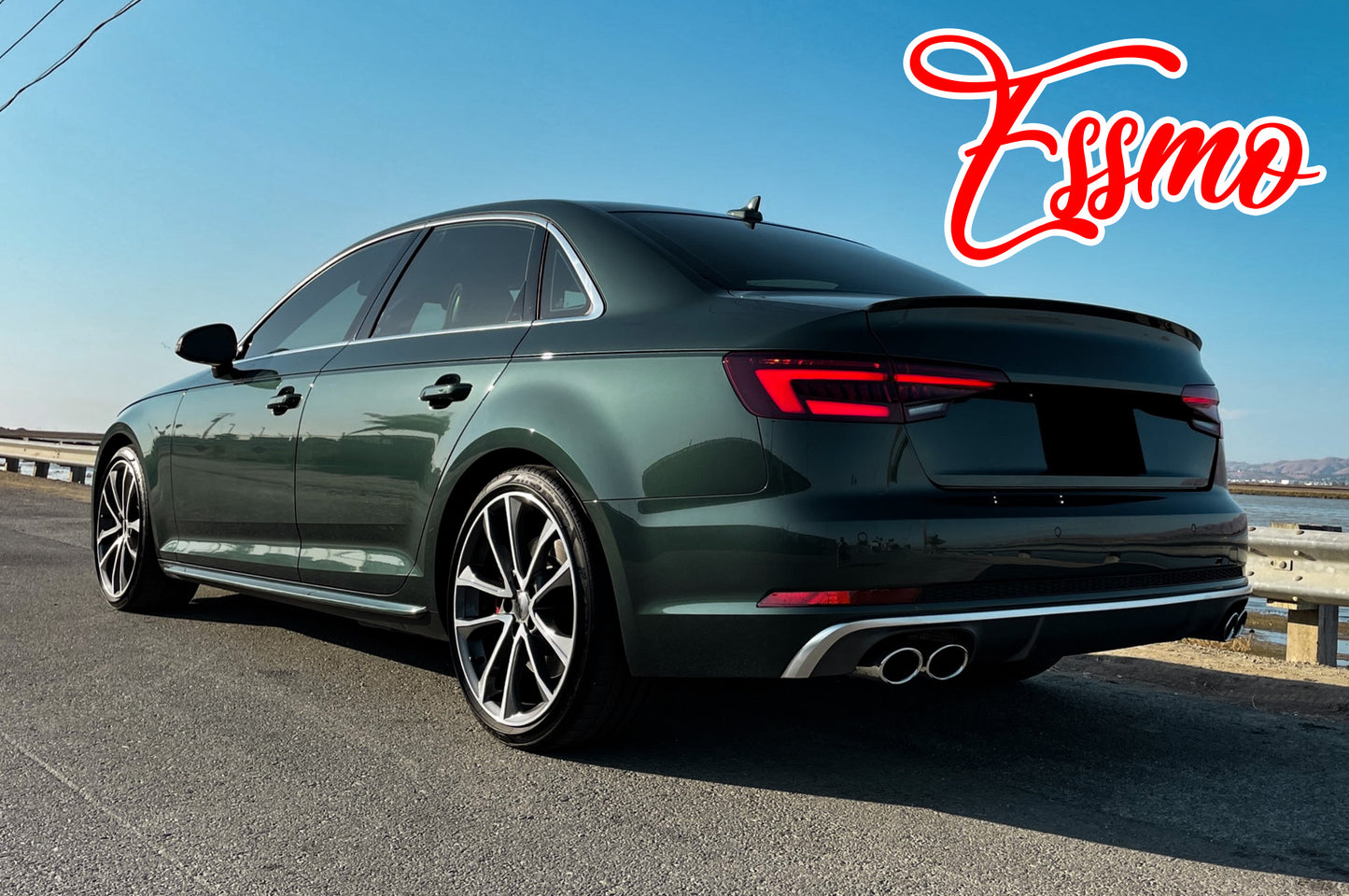 Gloss Metallic Forest Green Dry Apply PPF TPU Paint Protection Film