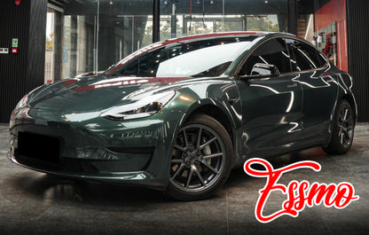 Gloss Metallic Forest Green Dry Apply PPF TPU Paint Protection Film