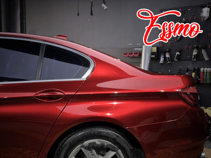 Gloss Metallic Crimson Red Dry Apply PPF TPU Paint Protection Film