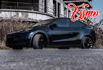 Gloss Metallic Azurite Black Dry Apply PPF TPU Paint Protection Film