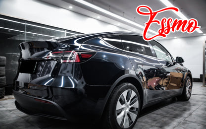 Gloss Metallic Azurite Black Dry Apply PPF TPU Paint Protection Film